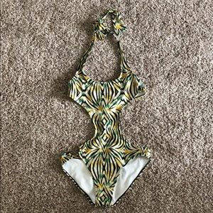 Apple Bottom Monokini swimsuit